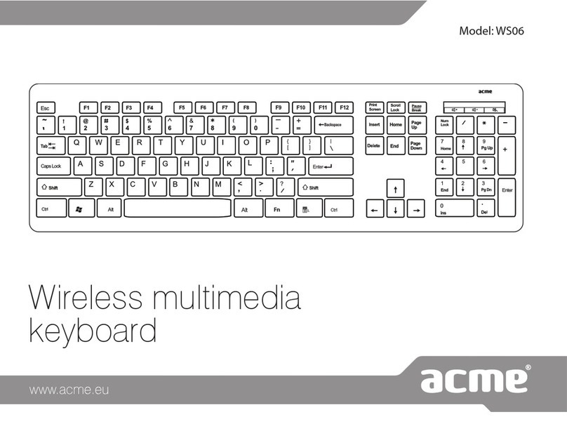 ACME WS06 User manual