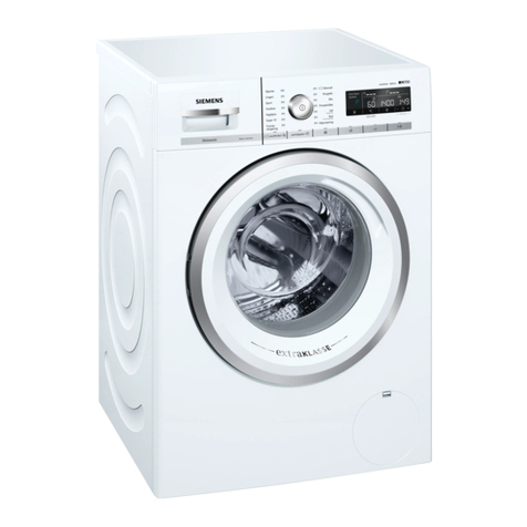Siemens WM14W5O9DN Specification sheet