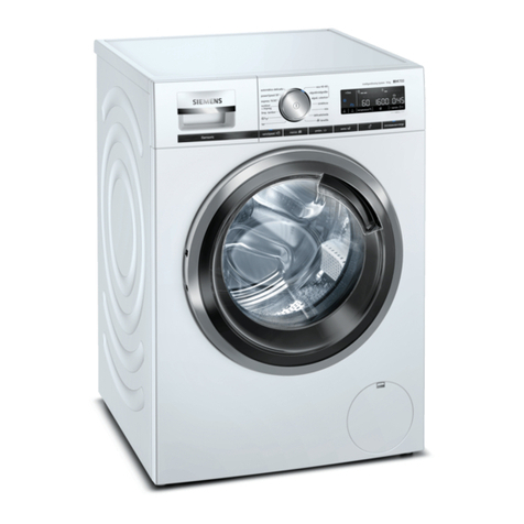 Siemens WM16XKH1ES User manual and assembly instructions