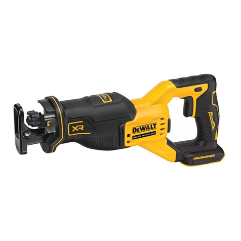 DeWalt XR DCS382NT User manual DeWalt XR DCS382NT User manual