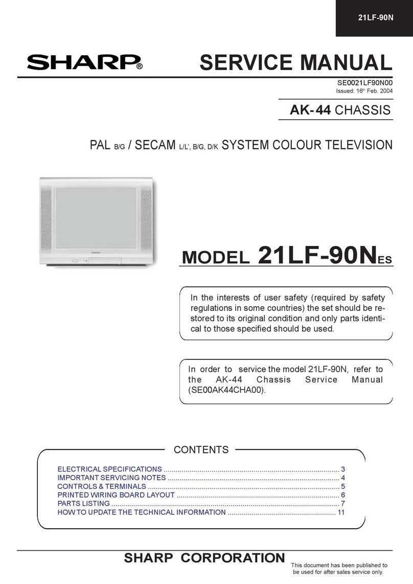 Sharp 21LF-90N User manual