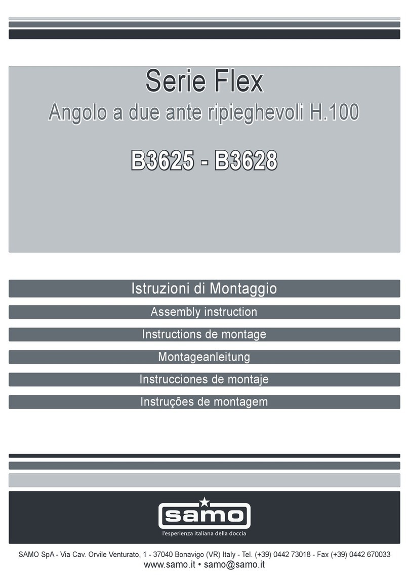 Samo Flex B3522 Assembly instruction