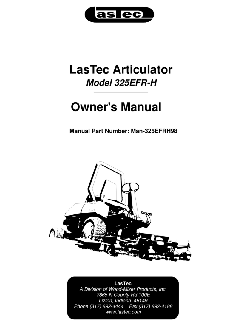 Lastec 325EFR-H User manual