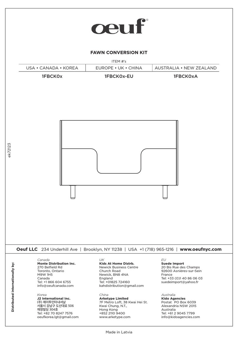 Oeuf 1FBCK0-EU Series User manual Oeuf 1FBCK0-EU Series User manual