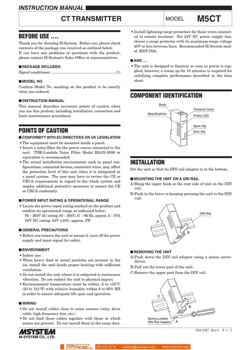 M-system M5CT-5AM User manual