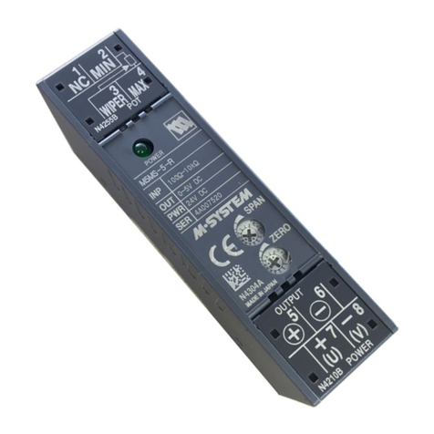 M-system M5MS-5-R User manual