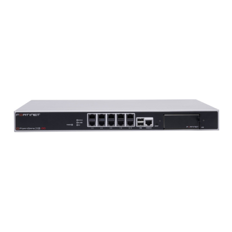 Fortinet FortiGate 310B-DC User manual