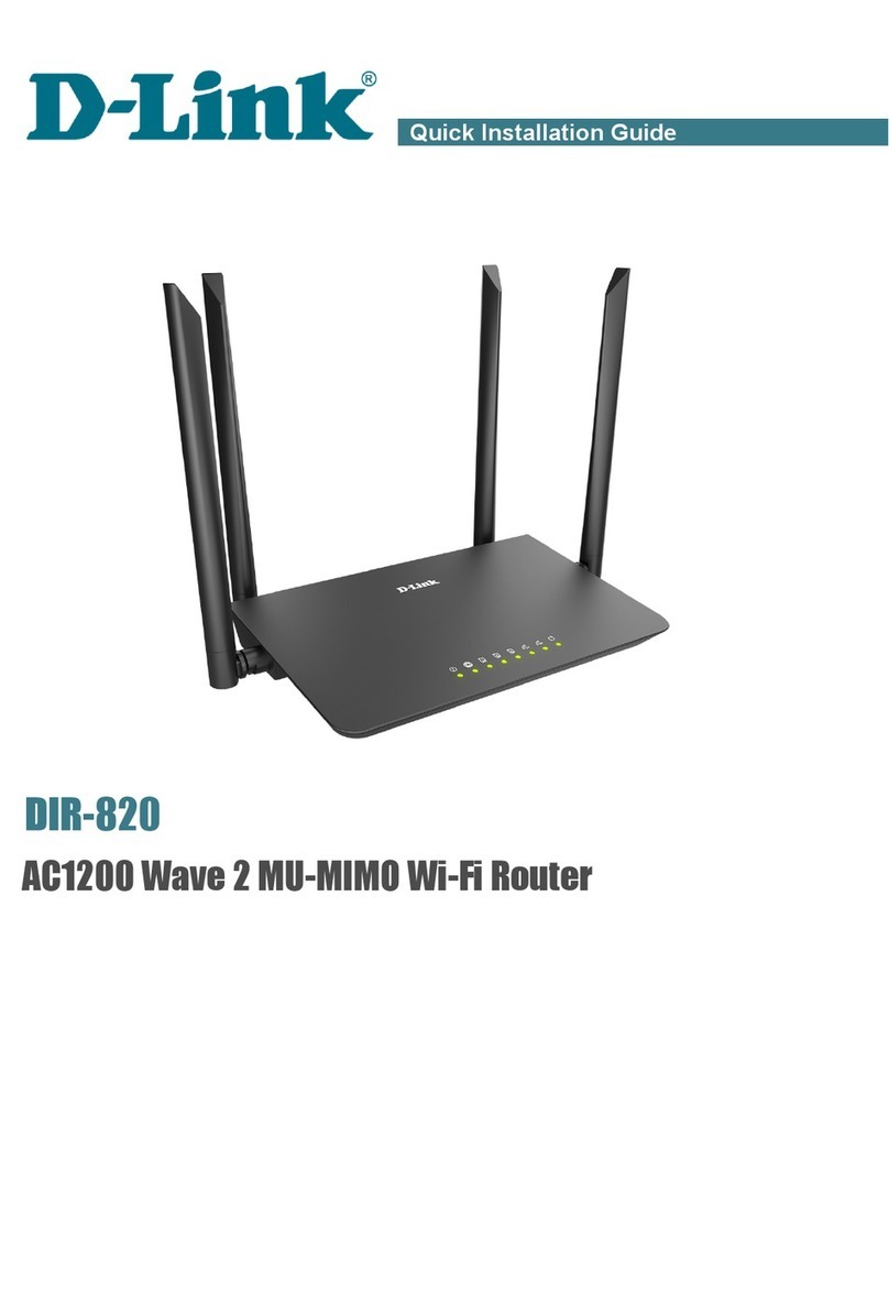 D-Link DIR-820 User manual D-Link DIR-820 User manual