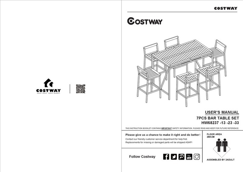Costway HW68237-13 user manual