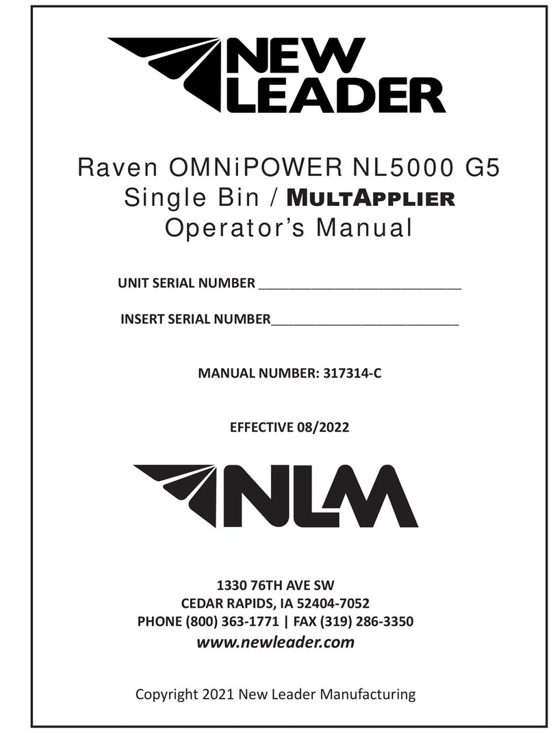New Leader Raven OMNiPOWER NL5000 G5 Operator's manual