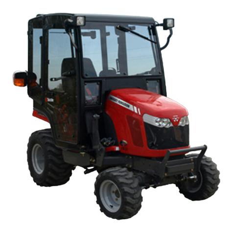 Tektite Massey Ferguson GC2600 Cab Operator's manual