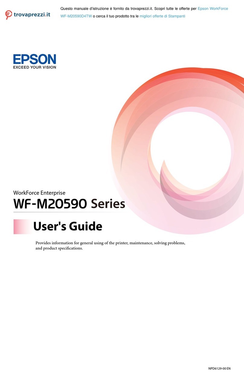 Epson WorkForce WF-M20590D4TW User manual