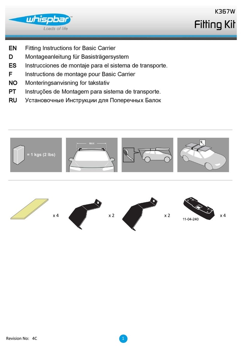 Whispbar K367W User manual