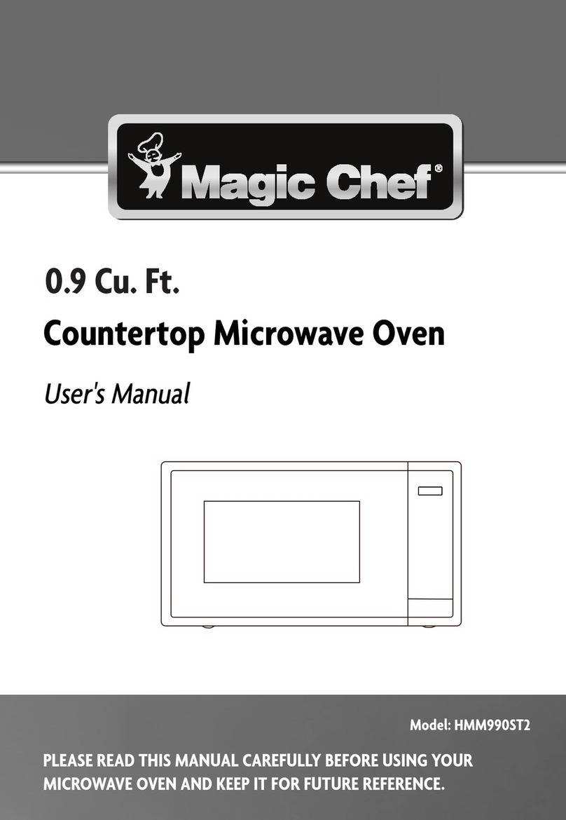 Magic Chef HMM990ST2 User manual