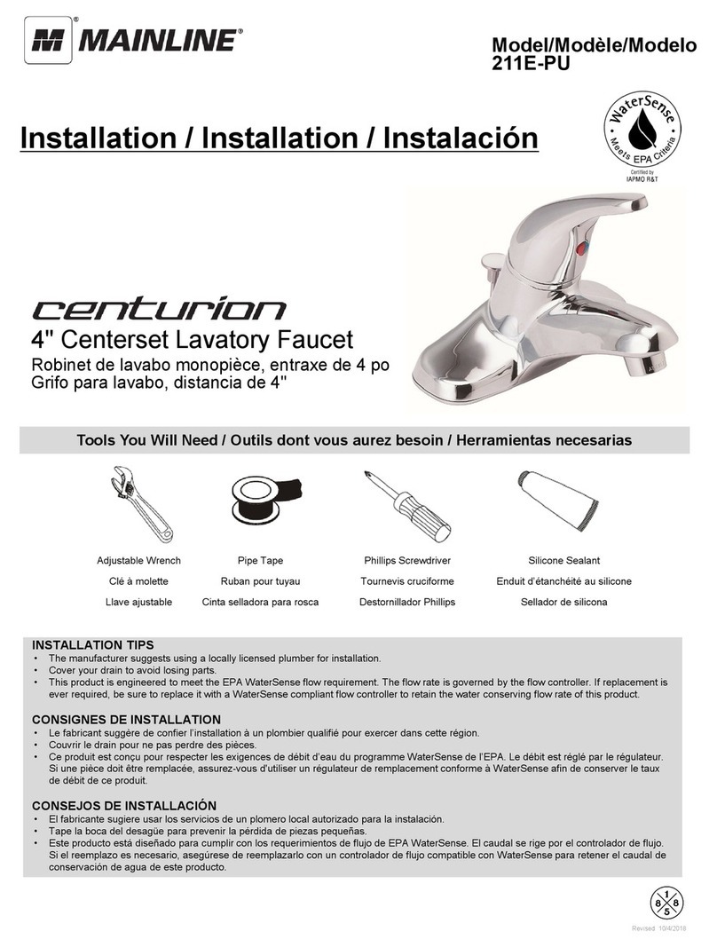MAINLINE centurion 211E-PU User manual MAINLINE centurion 211E-PU User manual