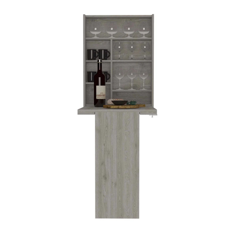 TUHOME Furniture MLB5556 Assembly instructions