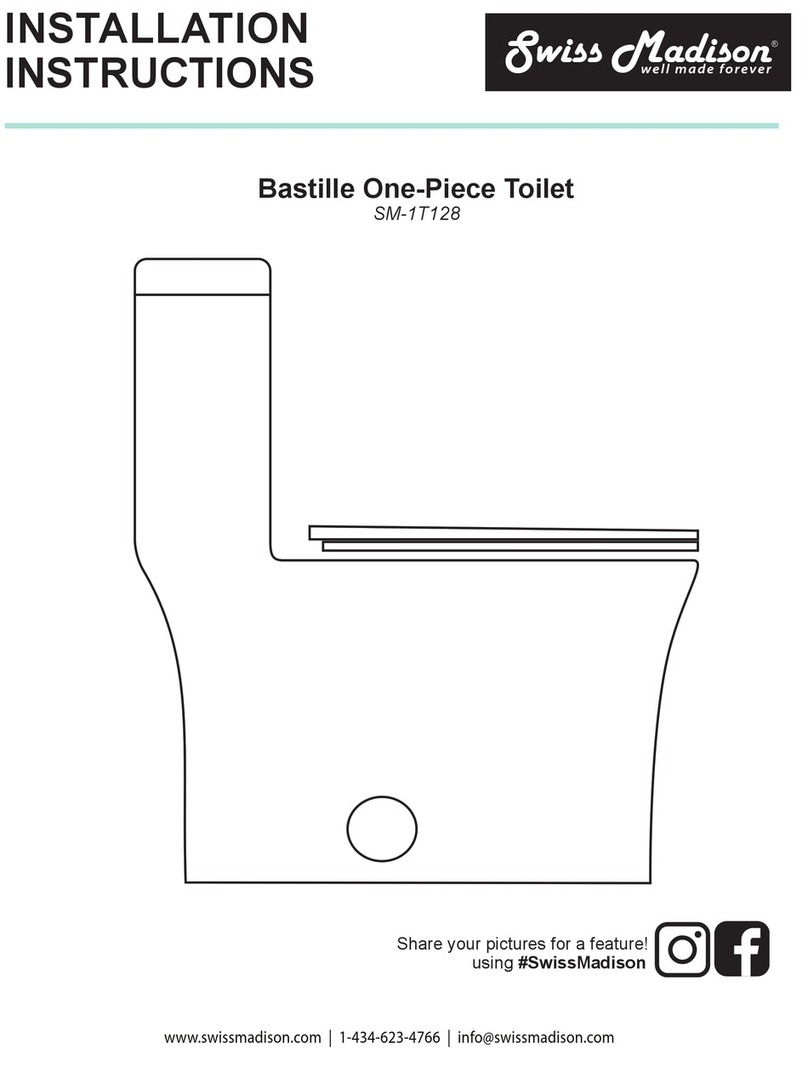 Swiss Madison Bastille SM-1T128 installation instructions