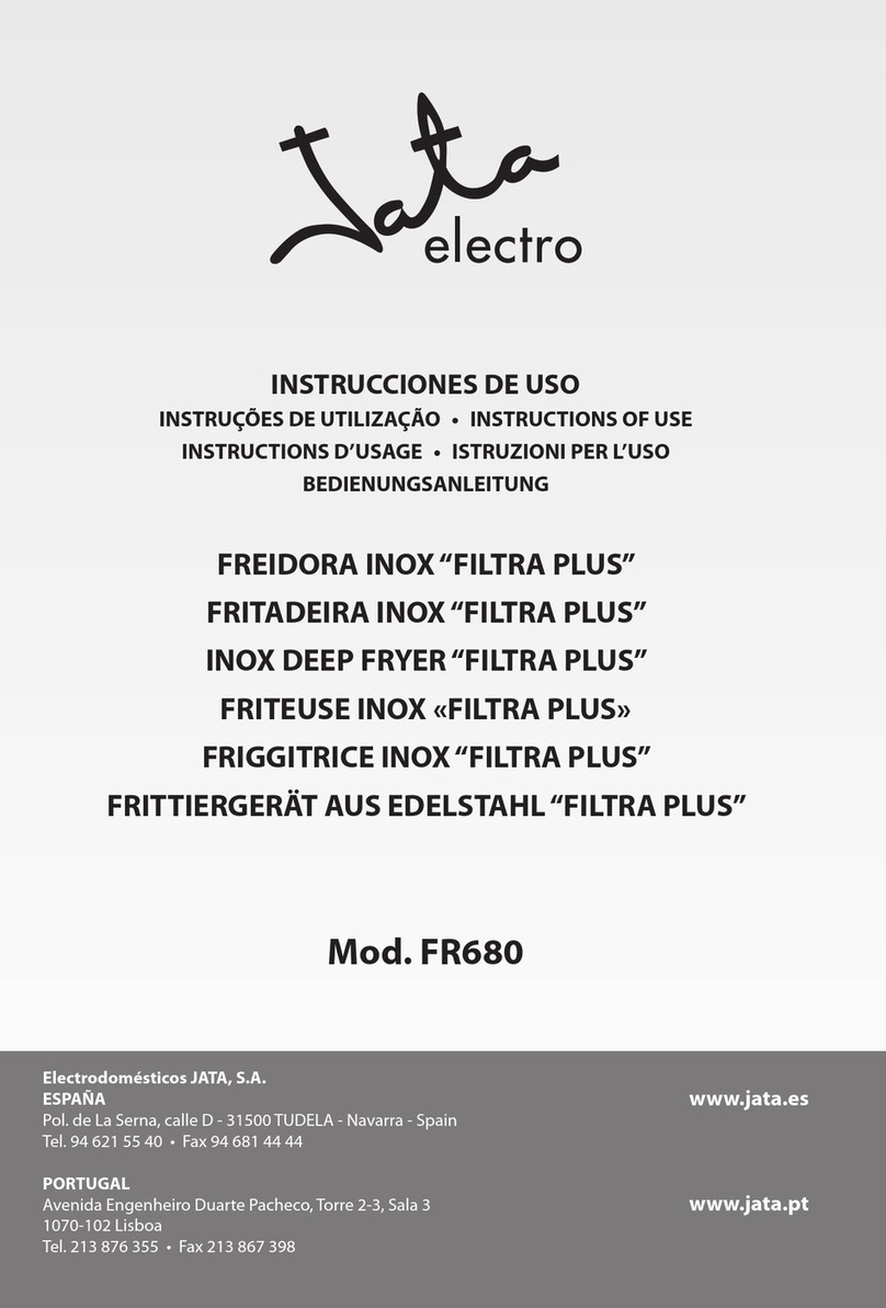 Jata electro FILTRA PLUS FR680 instructions