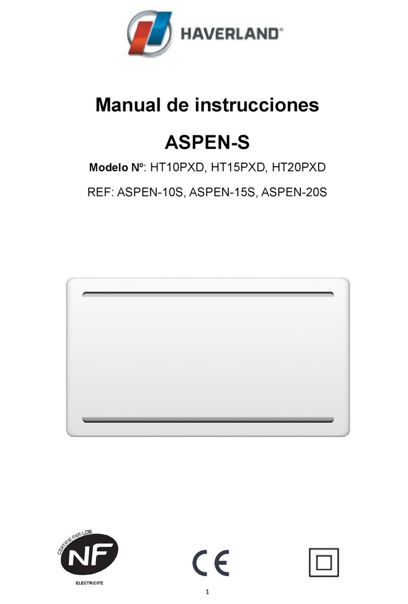 Haverland ASPEN-S HT10PXD User manual Haverland ASPEN-S HT10PXD User manual