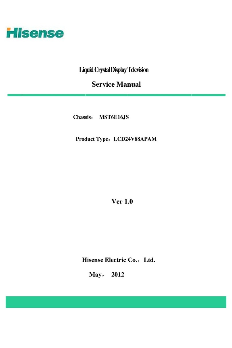 Hisense LCD24V88APAM User manual