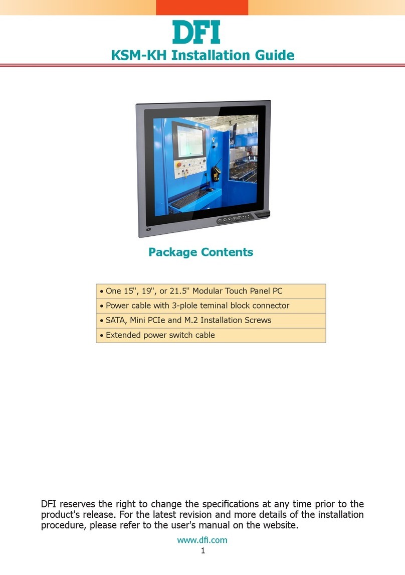 DFI KSM-KH Series installation guide
