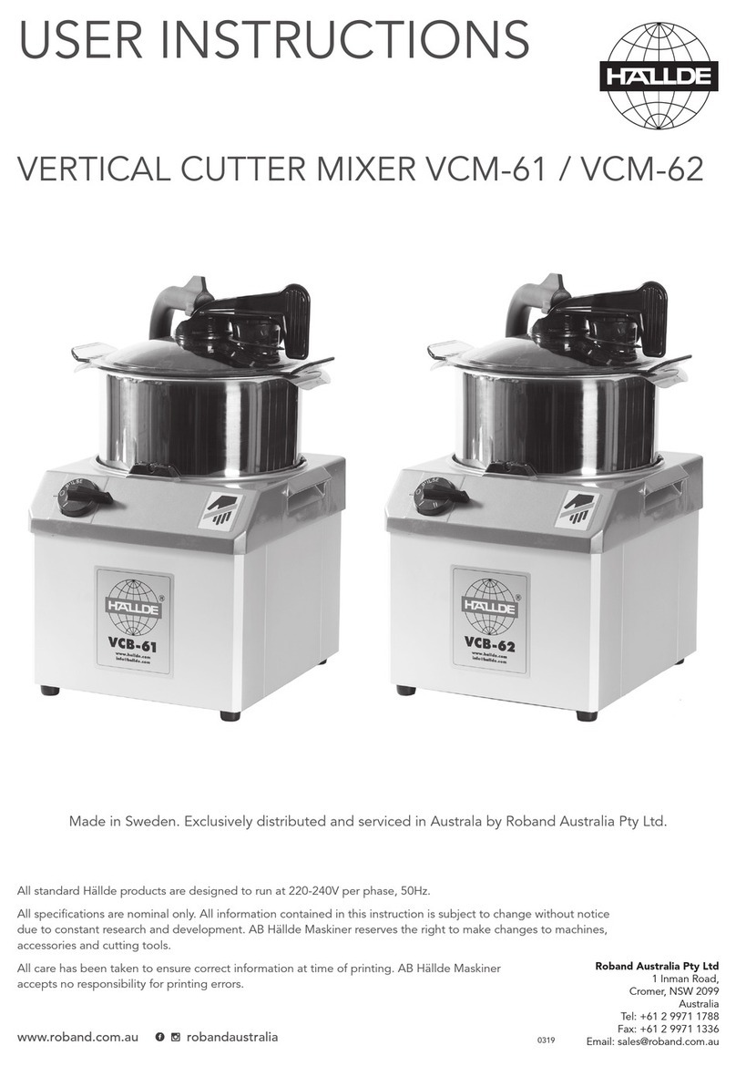 Hallde VCM-61 user manual