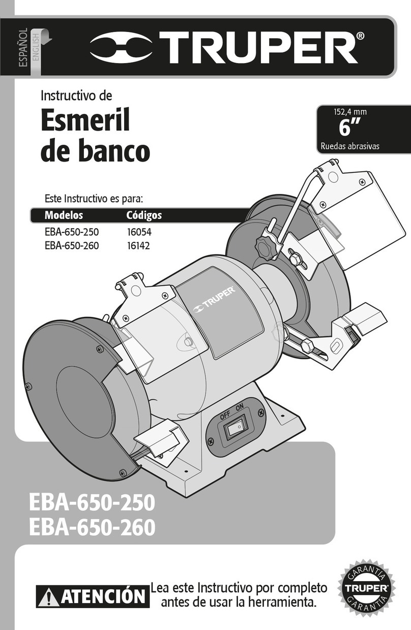 Truper EBA-650-250 manual