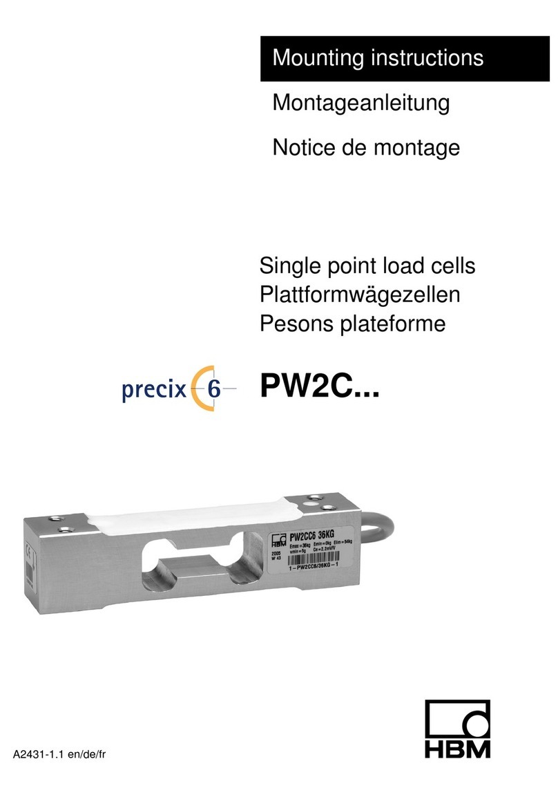 HBM PW2C Series User manual