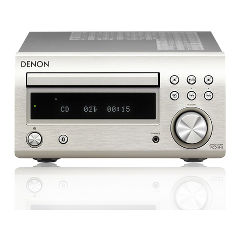 Denon D-M41 User manual
