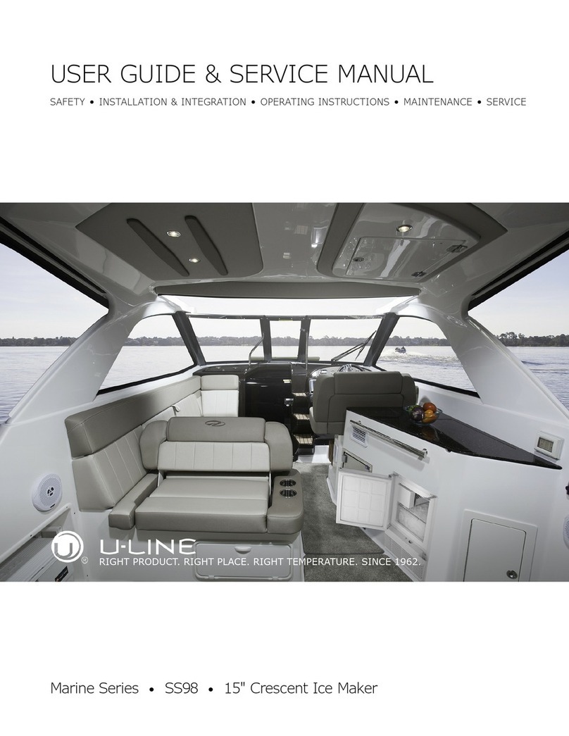 U-Line ULN-SS98NF-03A Installation manual