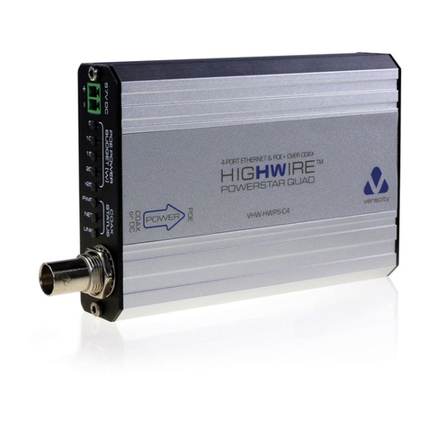 Veracity HIGHWIRE VHW-HWPS-C4 quick start guide