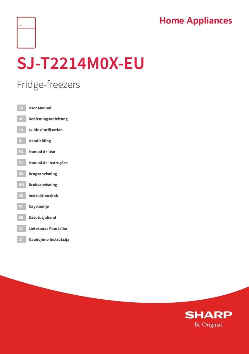 Sharp SJ-T2214M0X-EU User manual