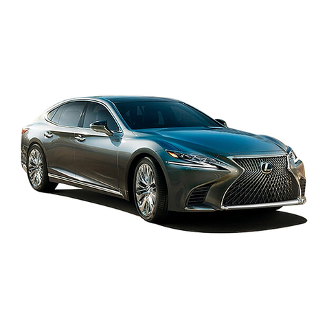 Lexus LS500h manual
