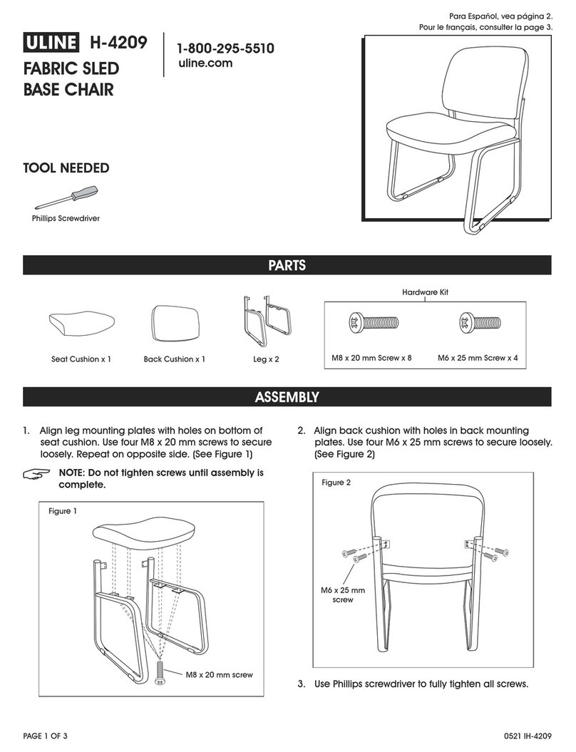 U-Line H-4209 User manual U-Line H-4209 User manual
