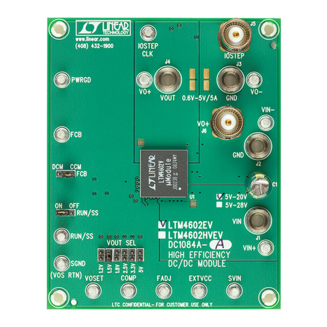 Linear Technology DC1084A-A Quick setup guide