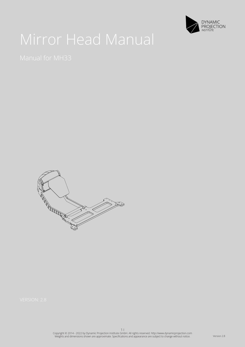 Dynamic Projection MH33 manual