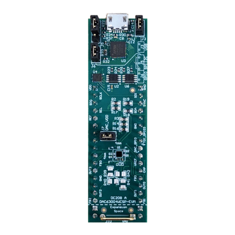 Texas Instruments DAC63004WCSP-EVM User manual