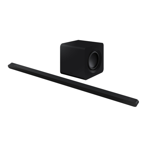Samsung HW-S801B Installation instructions