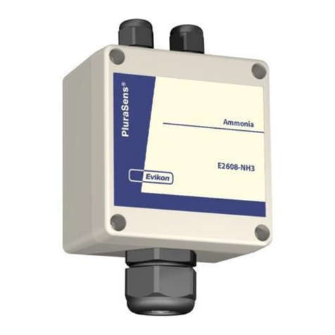 Evikon PluraSens E2608-NH3-P user manual
