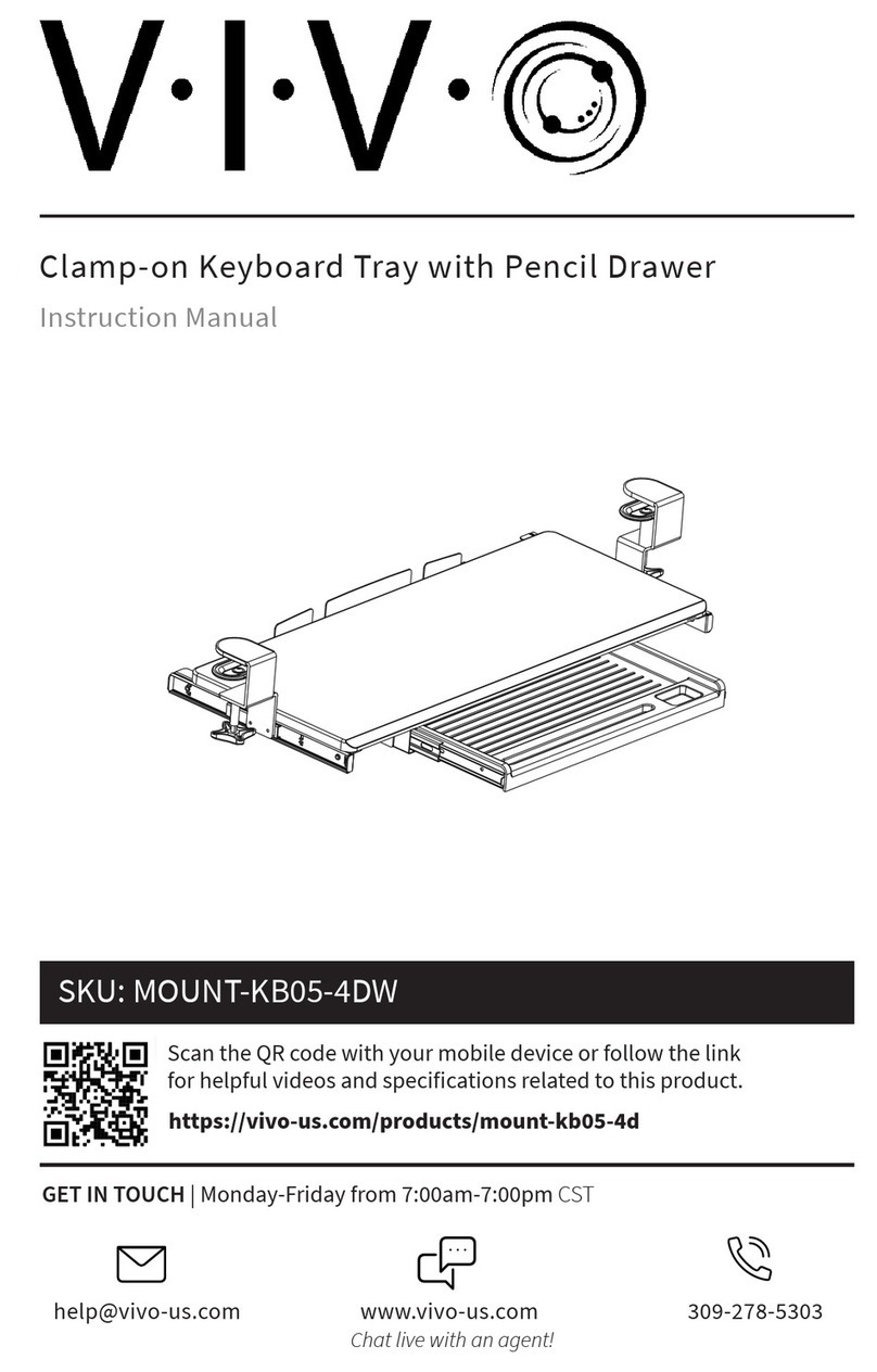 Vivo MOUNT-KB05-4DW instruction manual
