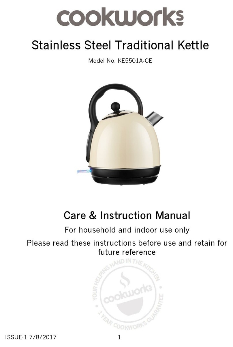 Cookworks KE5501A-CE Manual