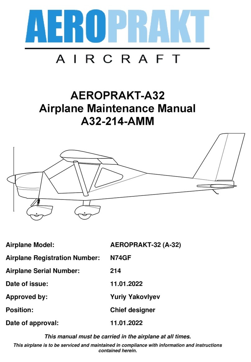 AEROPRAKT A32 Maintenance manual