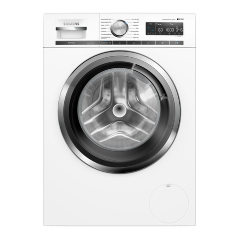 Siemens WM60XKL1DN User manual Siemens WM60XKL1DN User manual