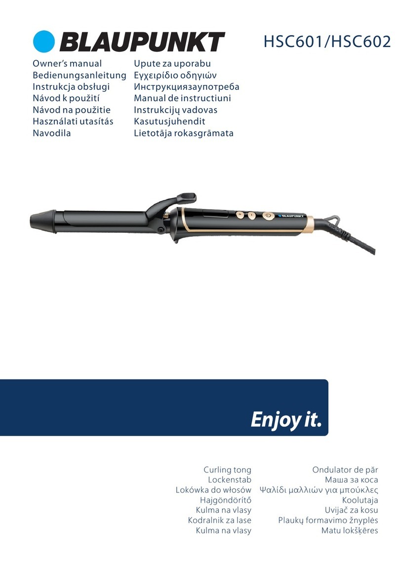 Blaupunkt HSC602 owner's manual
