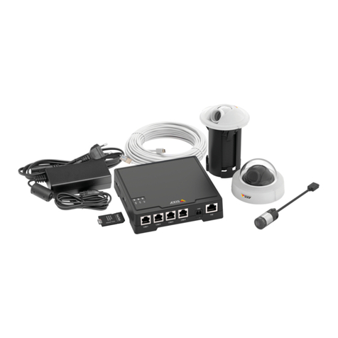 Axis F34 User manual