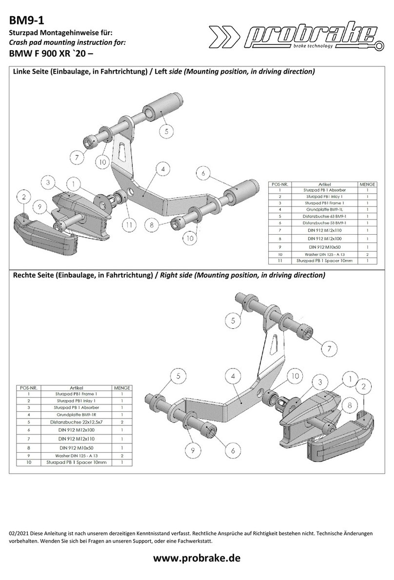 probrake BM9-1 User manual