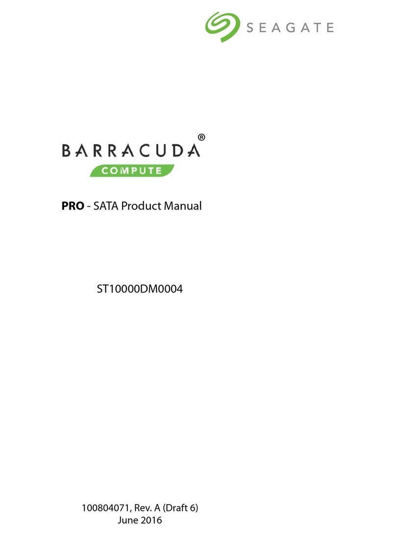 Seagate Barracuda Pro ST10000DM0004 User manual