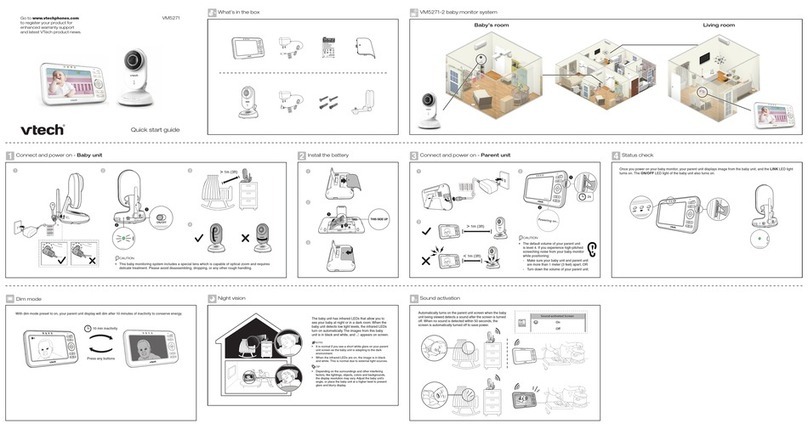 V-tech VM5271 User manual