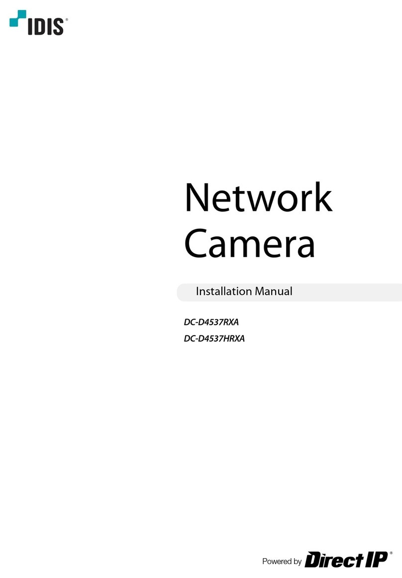 Direct IP IDIS DC-D4537RXA installation manual