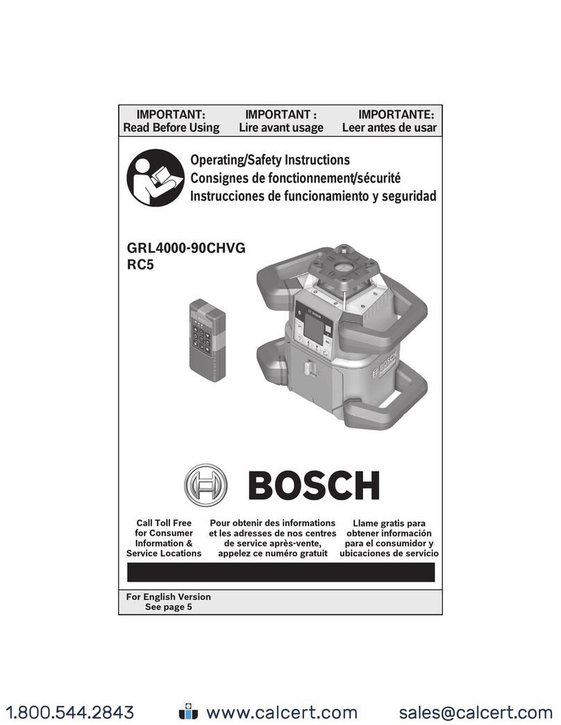 Bosch RC5 Operating/safety instructions
